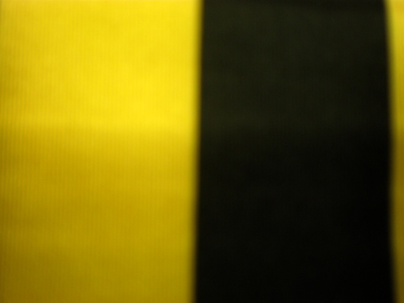 5. Yellow-Black 1" Stripes 4Way